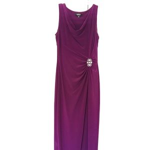 Ralph Lauren Purple Prom Dress